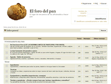 Tablet Screenshot of elforodelpan.com